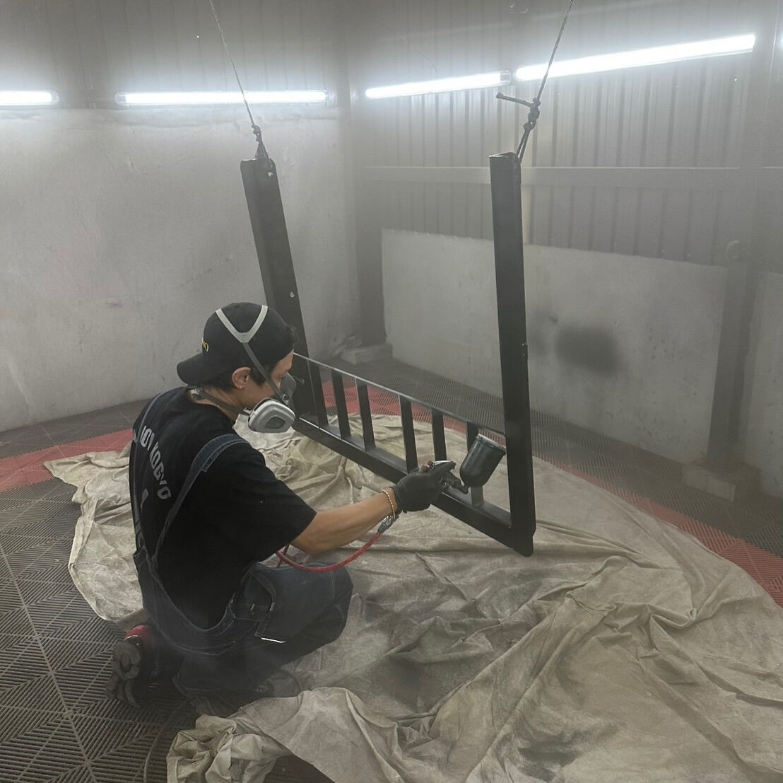 【バックレストカスタム取付作業】